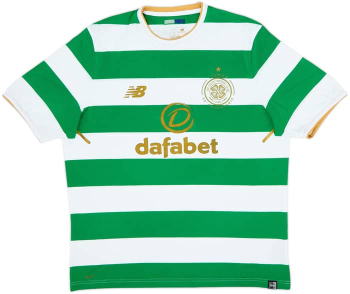 2017-18 Celtic 'Lisbon Lions 50th Anniversary' Home Shirt - 6/10 - (L)