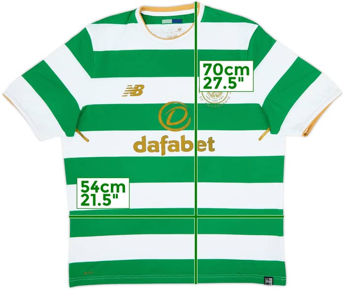 2017-18 Celtic 'Lisbon Lions 50th Anniversary' Home Shirt - 6/10 - (L)