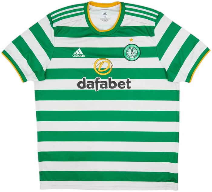 2020-21 Celtic Home Shirt - 6/10 - (XL)