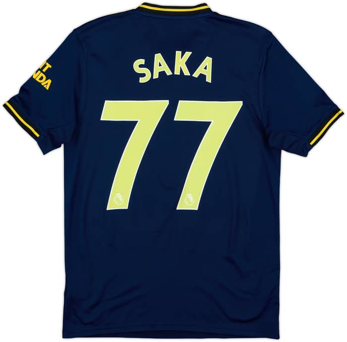 2019-20 Arsenal Third Shirt Saka #77 - 7/10 - (S)