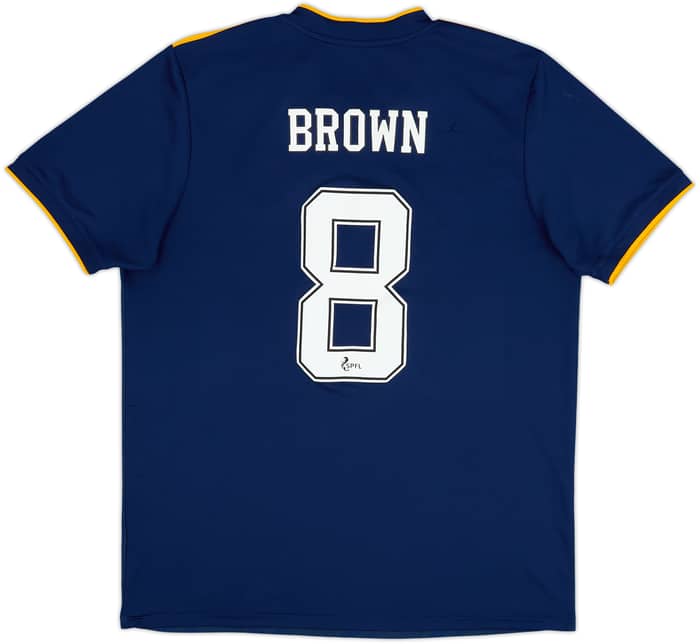 2021-22 Aberdeen Away Shirt Brown #8 - 6/10 - (L)