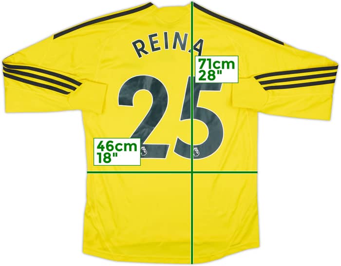 2009-10 Liverpool GK Shirt Reina #25 - 8/10 - (L.Boys)
