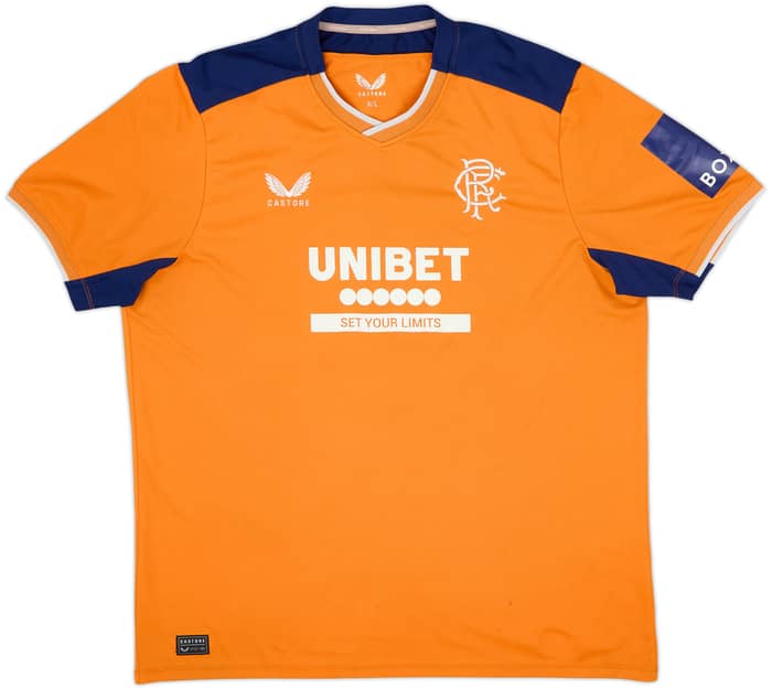 2022-23 Rangers Third Shirt - 5/10 - (XXL)