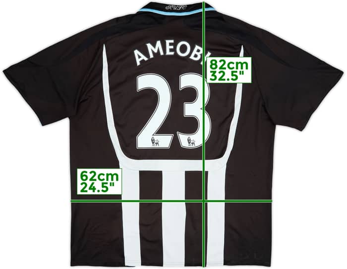 2007-09 Newcastle Home Shirt Ameobi #23 - 6/10 - (3XL)