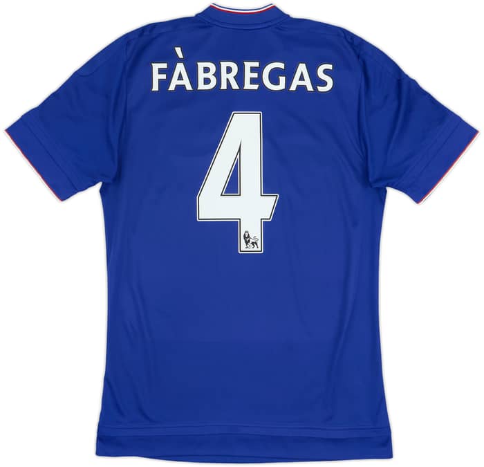 2015-16 Chelsea Home Shirt Fabregas #4 - 8/10 - (S)