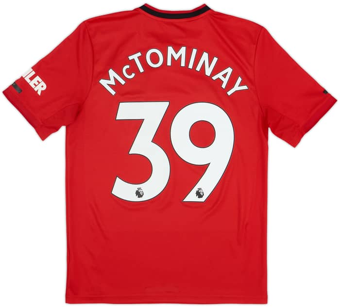 2019-20 Manchester United Home Shirt McTominay #39 - 8/10 - (XL.Boys)