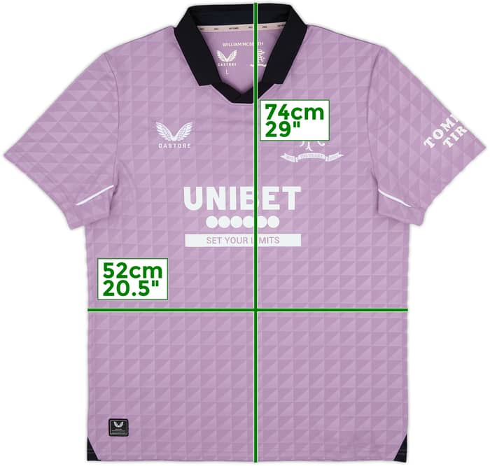 2021-22 Rangers '150 Years Anniversary' Third Shirt - 9/10 - (L)