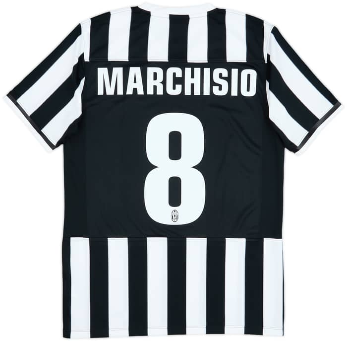 2013-14 Juventus Home Shirt Marchisio #8 - 9/10 - (M)