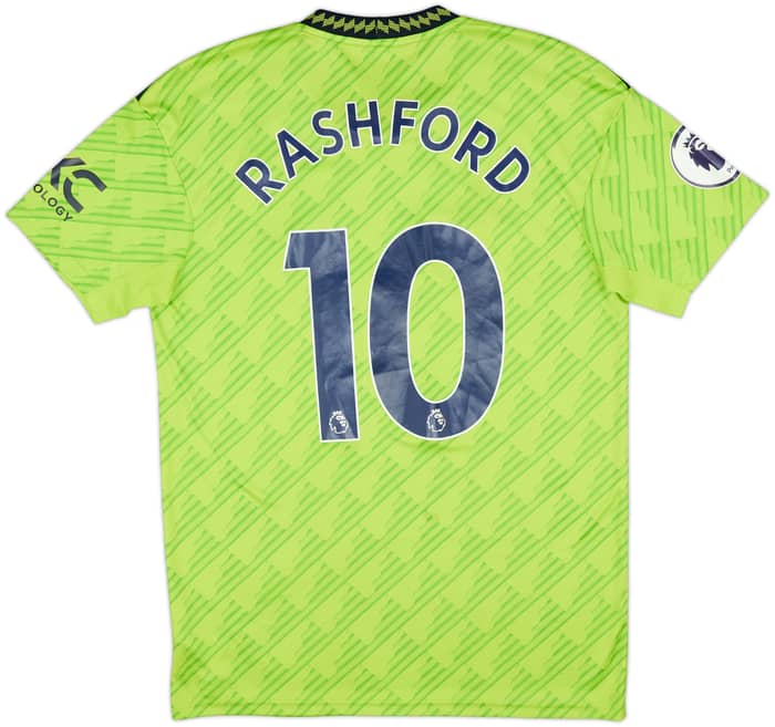 2022-23 Manchester United Third Shirt Rashford #10 - 8/10 - (M)