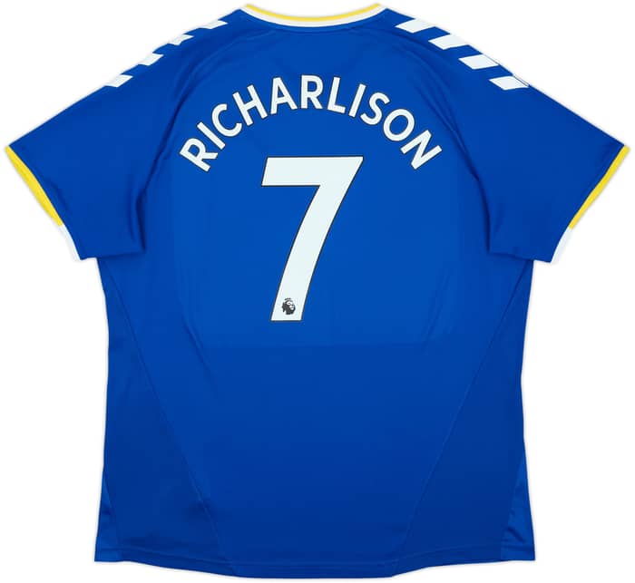 2021-22 Everton Home Shirt Richarlison #7 - 9/10 - (XXL)