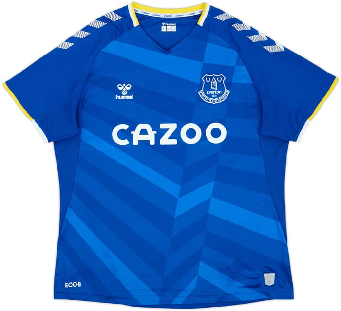 2021-22 Everton Home Shirt Richarlison #7 - 9/10 - (XXL)