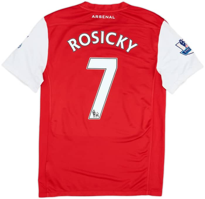 2011-12 Arsenal Home Shirt Rosicky #7 - 6/10 - (S)