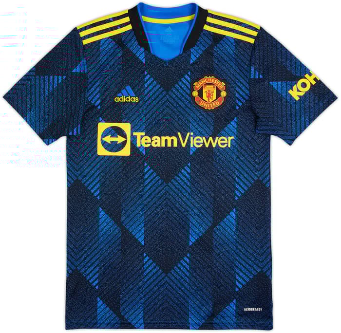 2021-22 Manchester United Third Shirt Ronaldo #7 - 9/10 - (XS)