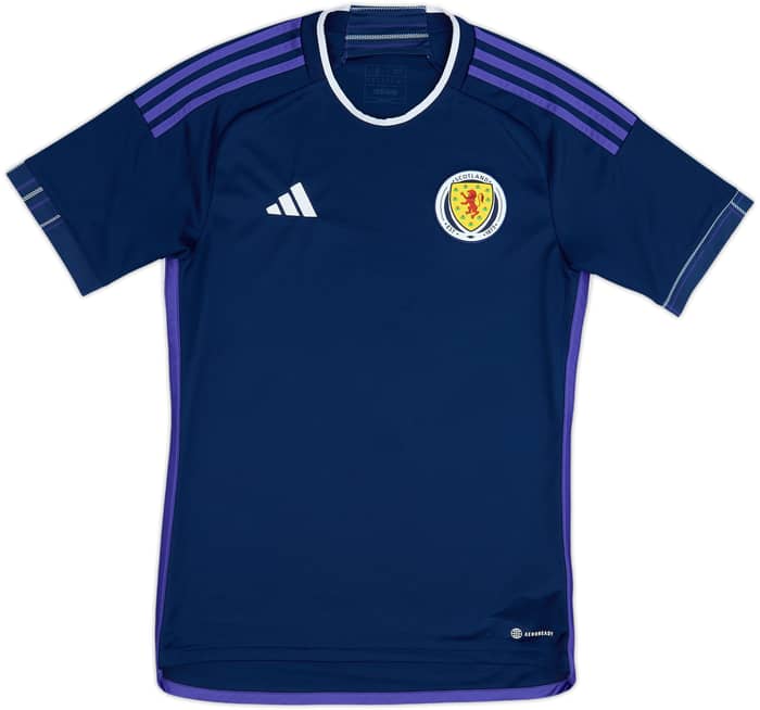 2022-23 Scotland Home Shirt - 10/10 - (S)