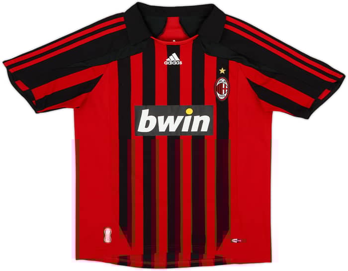 2007-08 AC Milan Home Shirt Seedorf #10 - 6/10 - (Women's M)