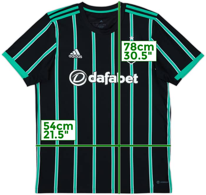 2022-23 Celtic Away Shirt - 8/10 - (L)
