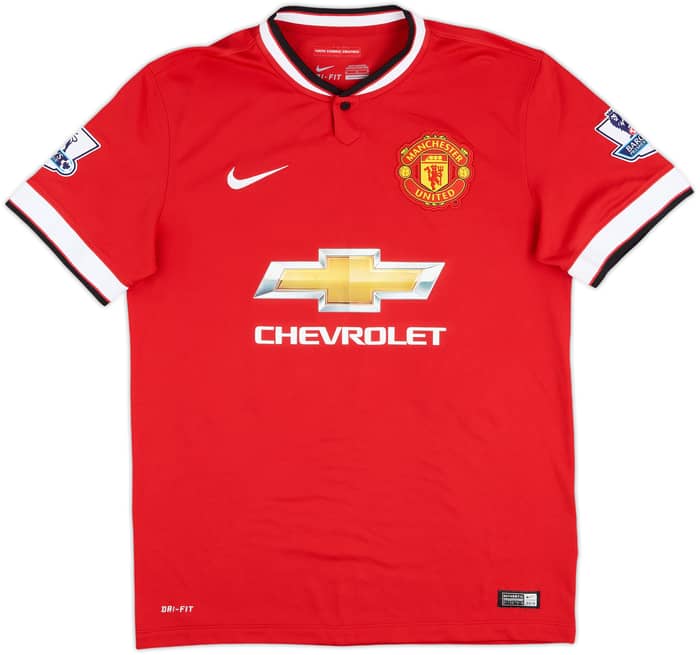 Camiseta de local del Manchester United 2014-15 Carrick #16 - 6/10 - (M)