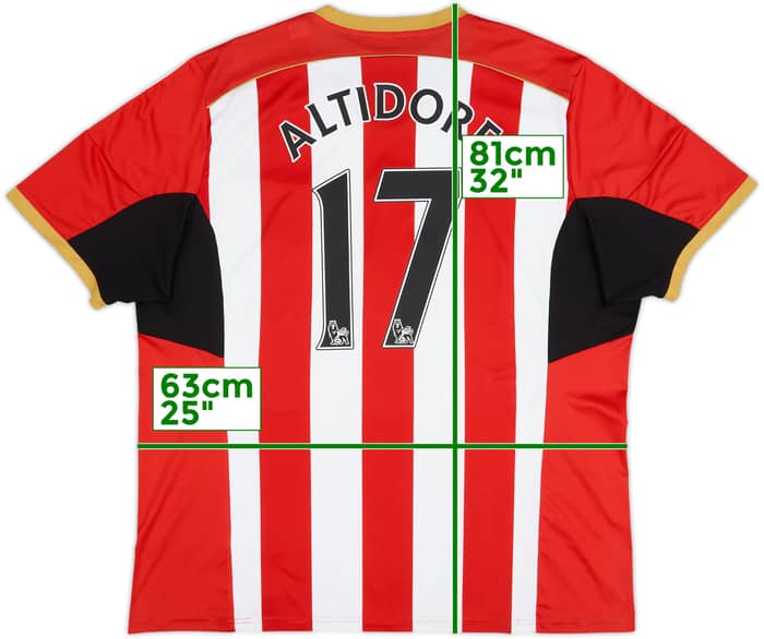 2014-15 Sunderland Home Shirt Altidore #17 - 7/10 - (XXL)