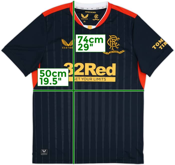 2021-22 Rangers '150 Years Anniversary' Away Shirt - 9/10 - (M)
