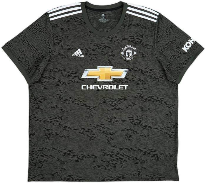 2020-21 Manchester United Away Shirt B.Fernandes #18 - 9/10 - (3XL)