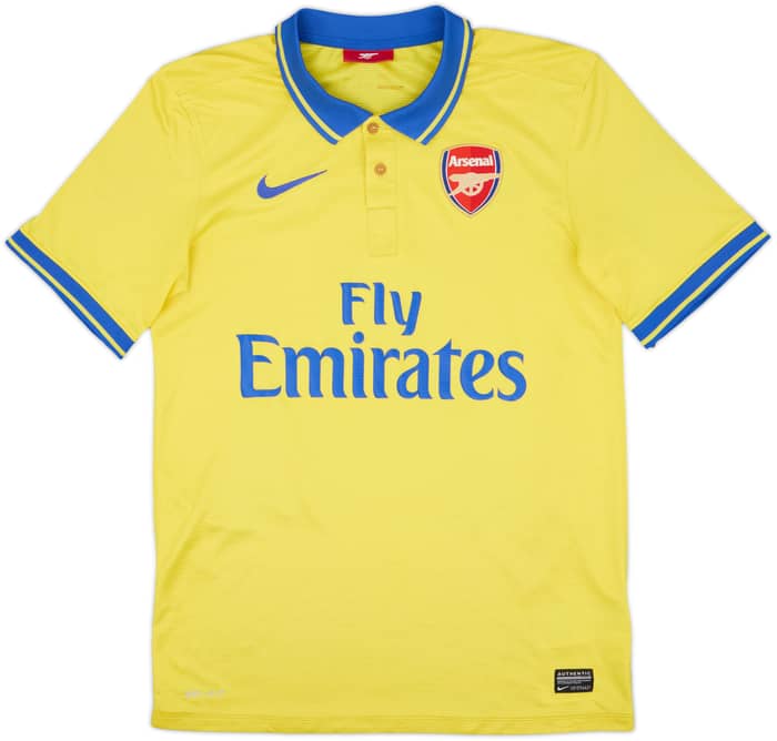 2013-14 Arsenal Away Shirt Arteta #8 - 6/10 - (S)