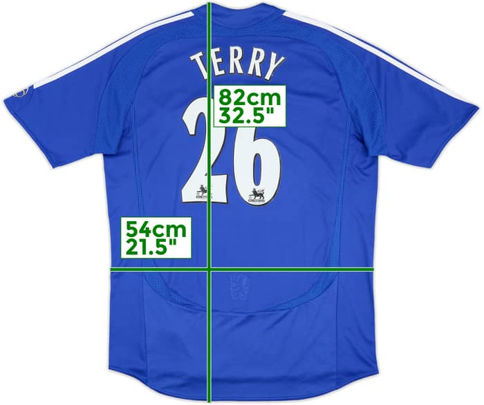 2006-08 Chelsea Home Shirt Terry #26 - 7/10 - (L)