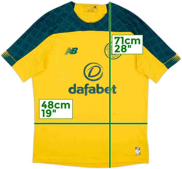 2019-20 Celtic Away Shirt - 8/10 - (S)