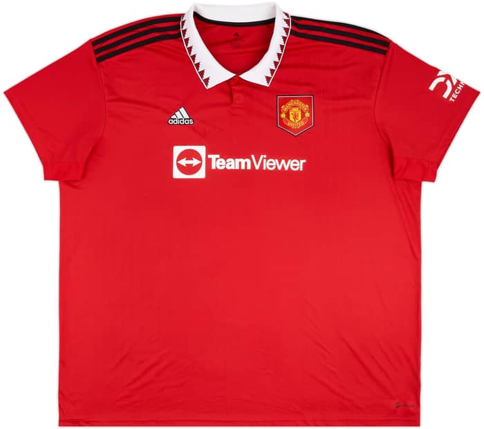 2022-23 Manchester United Home Shirt - 9/10 - (4XL)