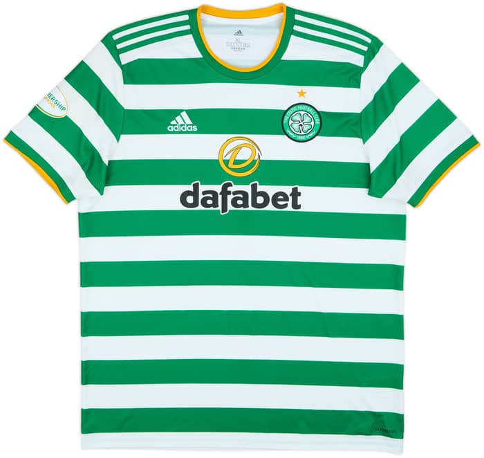 2020-21 Celtic Home Shirt - 9/10 - (XL)
