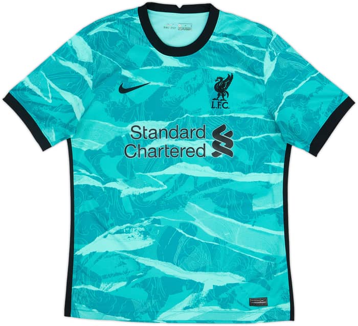 2020-21 Liverpool Away Shirt Virgil #4 - 9/10 - (M)