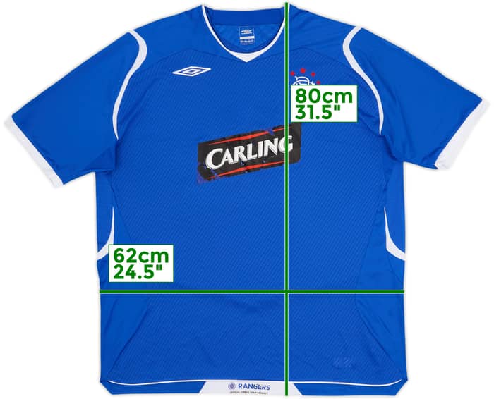 2008-09 Rangers Home Shirt - 4/10 - (XXL)