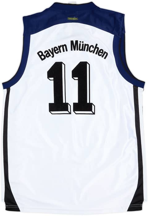 2000-01 Bayern Munich Basketball Match Issue Away Jersey Jersey #11 - 8/10 - (L)