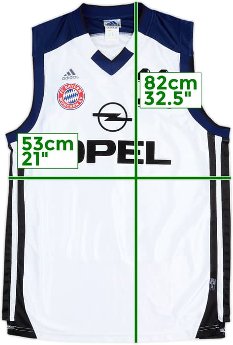 2000-01 Bayern Munich Basketball Match Issue Away Jersey Jersey #11 - 8/10 - (L)
