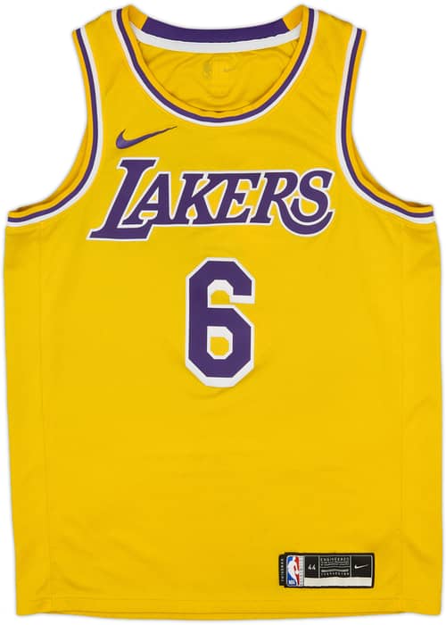 2022-23 LA Lakers James #6 Nike Swingman Away Jersey - 5/10 - (M)