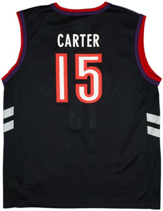 1999-02 Toronto Raptors Carter #15 Champion Away Jersey - 5/10 - (M)