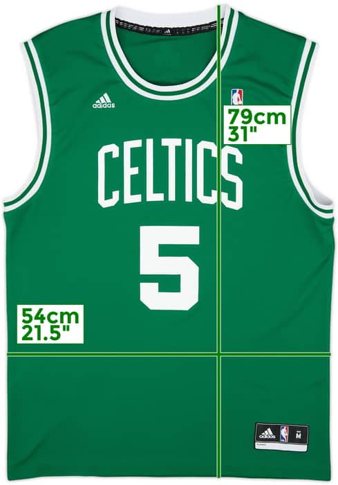 2010-13 Boston Celtics Garnett #5 adidas Away Jersey - 9/10 - (M)
