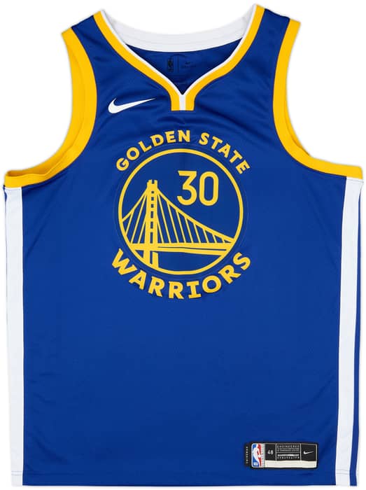 2019-26 Golden State Warriors Curry #30 Nike Swingman Away Jersey - 8/10 - (L)