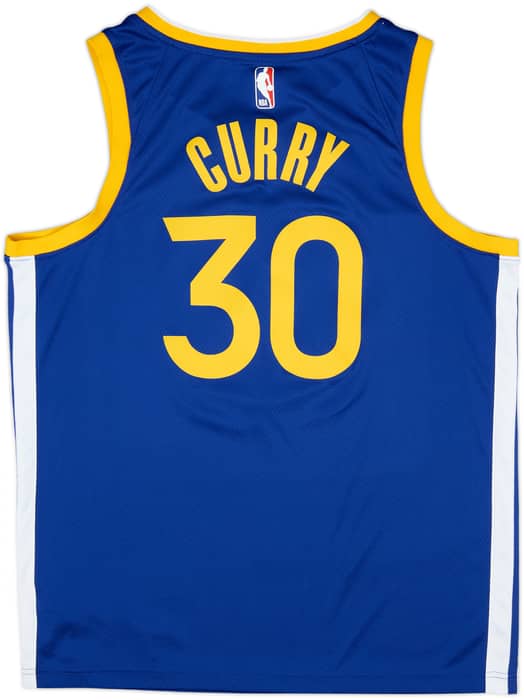 2019-26 Golden State Warriors Curry #30 Nike Swingman Away Jersey - 8/10 - (L)