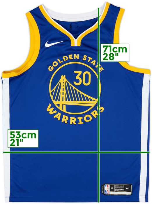 2019-26 Golden State Warriors Curry #30 Nike Swingman Away Jersey - 8/10 - (L)