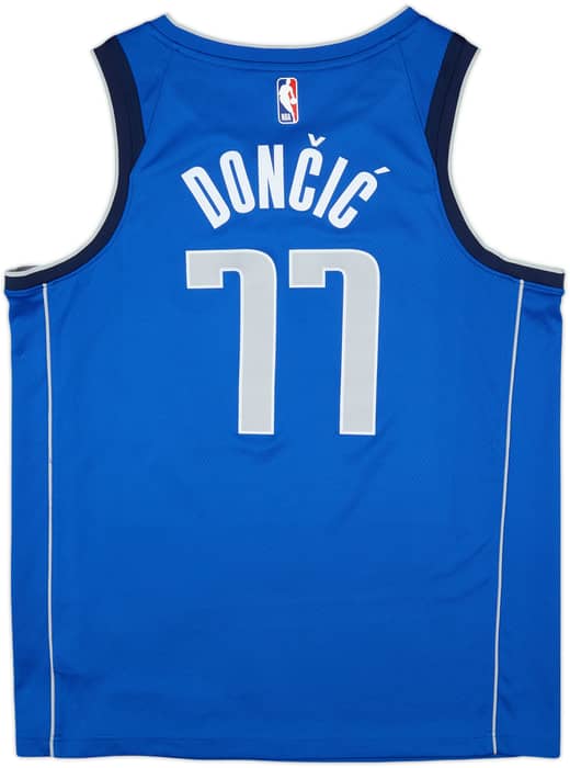 2018-24 Dallas Mavericks Doncic #77 Nike Swingman Away Jersey - 6/10 - (L)