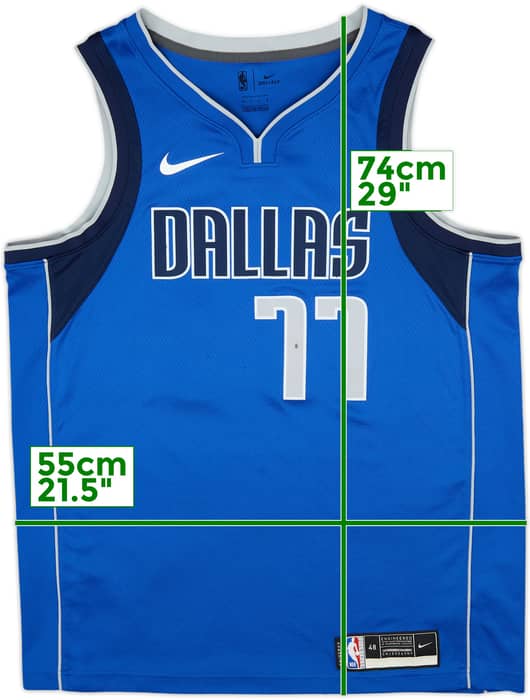 2018-24 Dallas Mavericks Doncic #77 Nike Swingman Away Jersey - 6/10 - (L)
