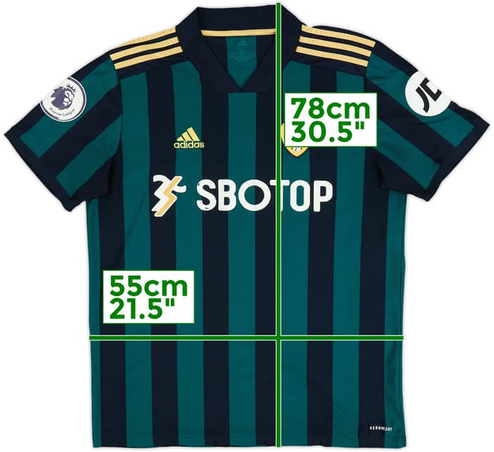 2020-21 Leeds United Away Shirt #33 - 6/10 - (L)