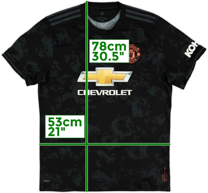 2019-20 Manchester United Third Shirt - 4/10 - (L)