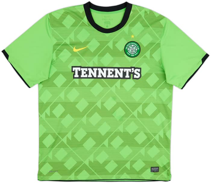 2010-11 Celtic Away Shirt Brown #8 - 8/10 - (XL)