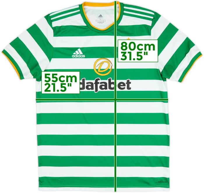 2020-21 Celtic Home Shirt - 9/10 - (L)
