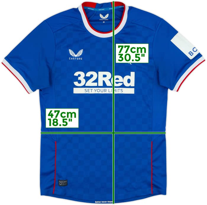 2022-23 Rangers Home Shirt - 5/10 - (M)