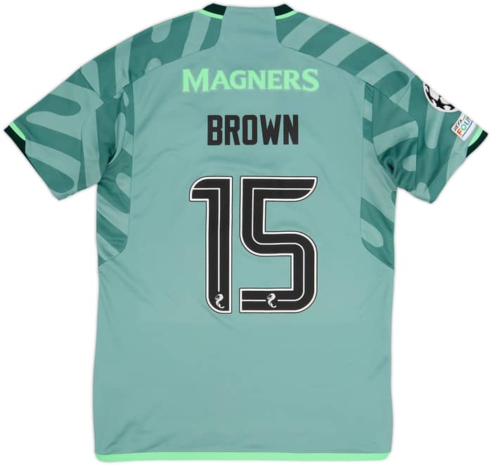 2023-24 Celtic Third Shirt Brown #15 - 7/10 - (M)