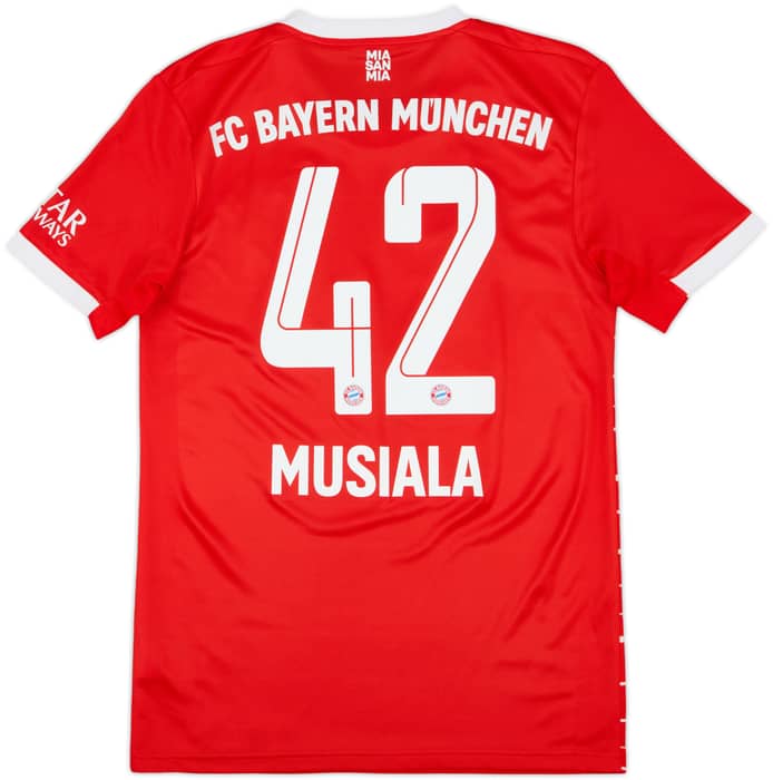 Camiseta de local del Bayern Munich 2022-23 Musiala #42 - 6/10 - (S)