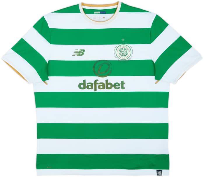 2017-18 Celtic 'Lisbon Lions 50th Anniversary' Home Shirt - 4/10 - (XL)