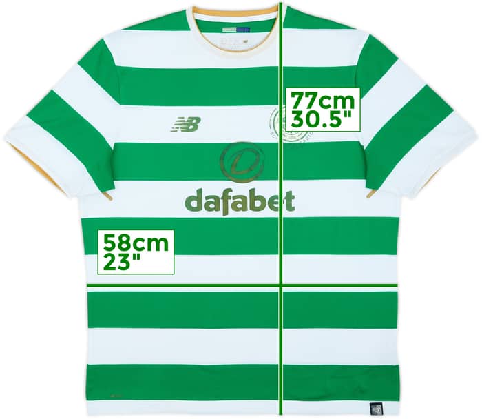 2017-18 Celtic 'Lisbon Lions 50th Anniversary' Home Shirt - 4/10 - (XL)